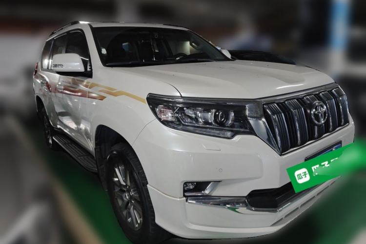 Used Toyota Prado 2019 3.5L Automatic TX-L Deluxe Edition with Rear-Mounted Spare Tire Front Right 45 Deg