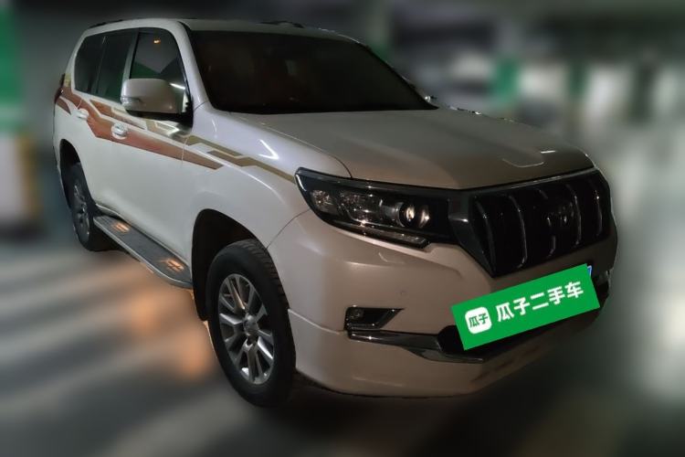 Used Toyota Prado 2019 3.5L Automatic TX-L Deluxe Edition with Rear-Mounted Spare Tire Front Right 45 Deg