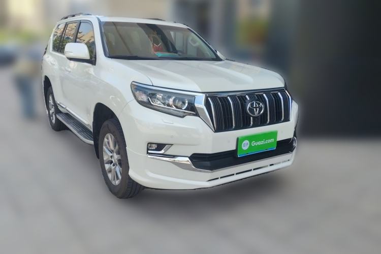Used Toyota Prado 2019 3.5L Automatic TX-L Deluxe Edition with Rear-Mounted Spare Tire Front Right 45 Deg
