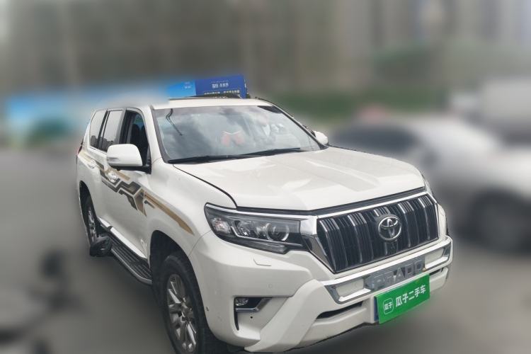 Used Toyota Prado 2019 3.5L Automatic TX-L Deluxe Edition with Rear-Mounted Spare Tire Front Right 45 Deg
