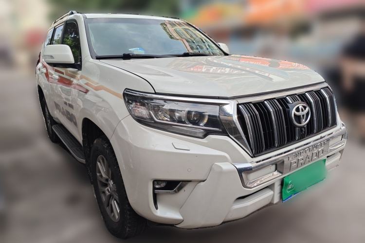 Used Toyota Prado 2019 3.5L Automatic TX-L Deluxe Edition with Rear-Mounted Spare Tire Front Right 45 Deg