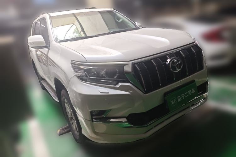 Used Toyota Prado 2019 3.5L Automatic TX-L Deluxe Edition with Rear-Mounted Spare Tire Front Right 45 Deg