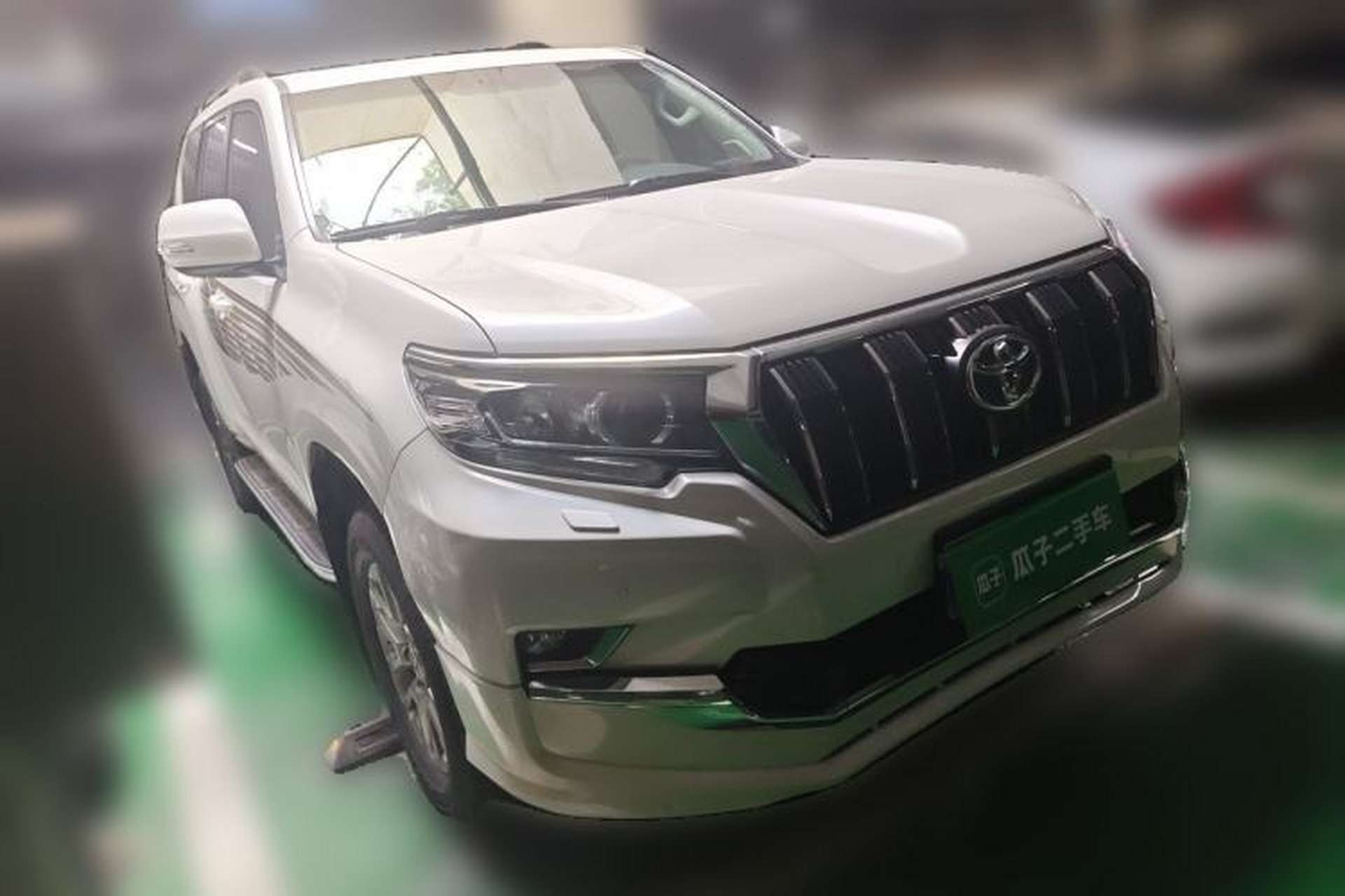 Used Toyota Prado 2019 3.5L Automatic TX-L Deluxe Edition with Rear-Mounted Spare Tire Front Right 45 Deg