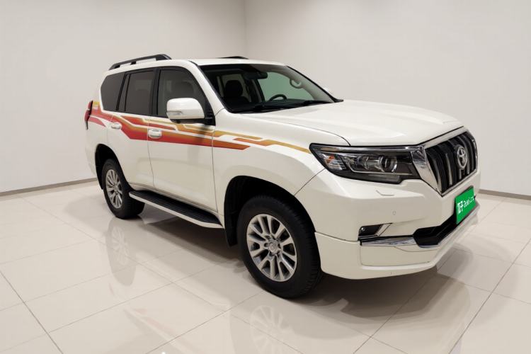 Used Toyota Prado 2019 3.5L Automatic TX-L Deluxe Edition with Rear-Mounted Spare Tire Front Right 45 Deg