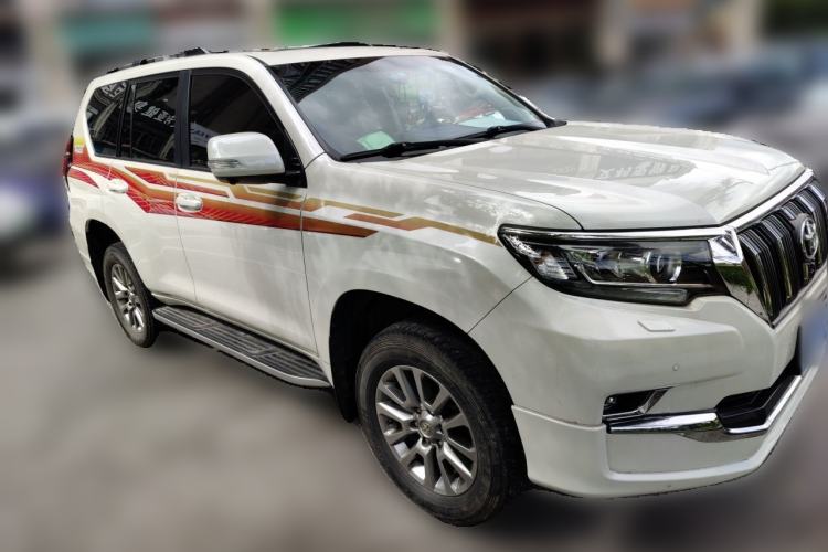 Used Toyota Prado 2019 3.5L Automatic TX-L Deluxe Edition with Rear-Mounted Spare Tire Front Right 45 Deg