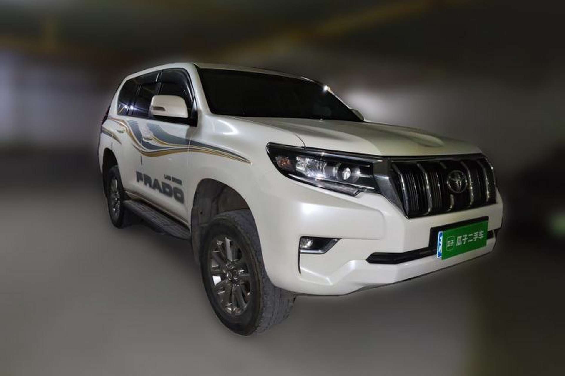 Used Toyota Prado  Front Right 45 Deg