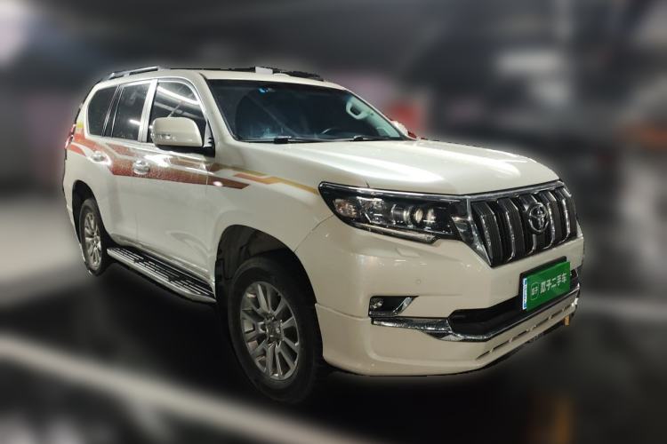Used Toyota Prado 2019 3.5L Automatic TX-L Deluxe Edition with Rear-Mounted Spare Tire Front Right 45 Deg