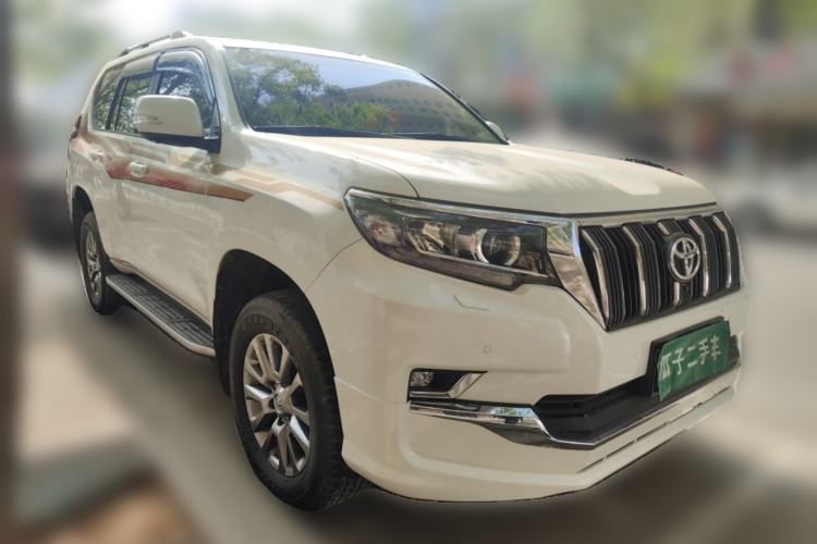 Used Toyota Prado 2019 3.5L Automatic TX-L Deluxe Edition with Rear-Mounted Spare Tire Front Right 45 Deg