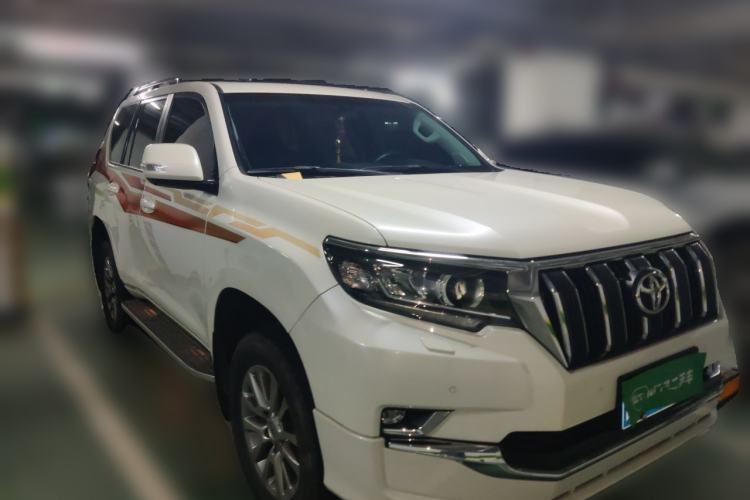 Used Toyota Prado 2019 3.5L Automatic TX-L Deluxe Edition with Rear-Mounted Spare Tire Front Right 45 Deg