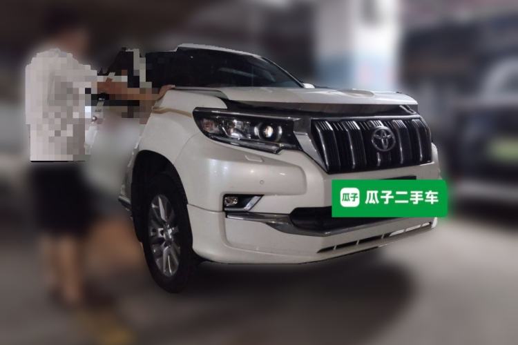 Used Toyota Prado 2019 3.5L Automatic TX-L Deluxe Edition with Rear-Mounted Spare Tire Front Right 45 Deg