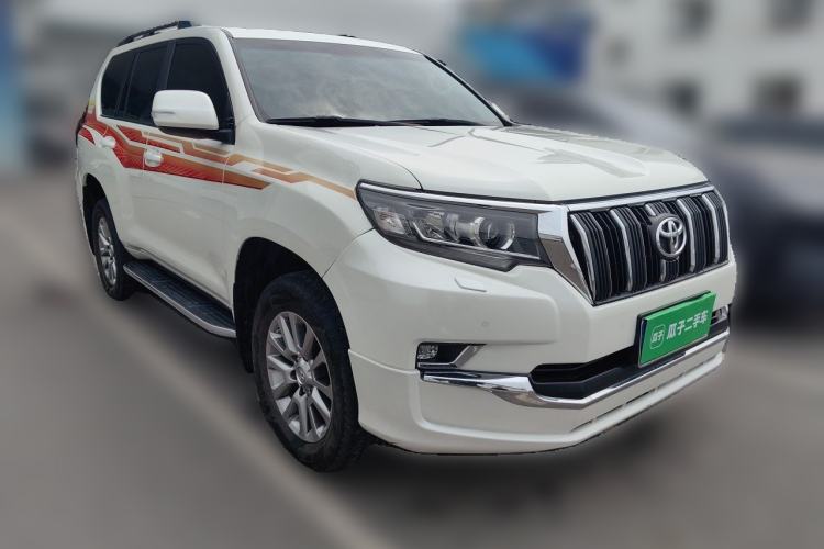 Used Toyota Prado 2019 3.5L Automatic TX-L Deluxe Edition with Rear-Mounted Spare Tire Front Right 45 Deg