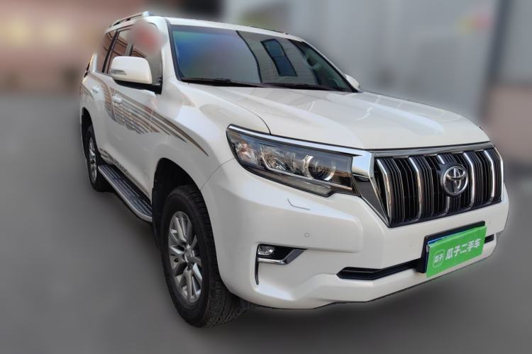 Used Toyota Prado 2019 3.5L Automatic TX-L Deluxe Edition with Rear-Mounted Spare Tire Front Right 45 Deg