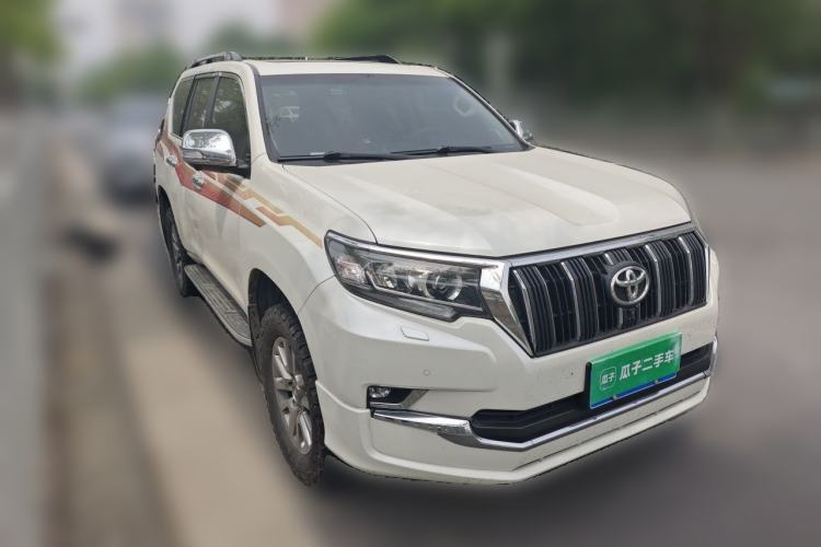 Used Toyota Prado 2019 3.5L Automatic TX-L Deluxe Edition with Rear-Mounted Spare Tire Front Right 45 Deg