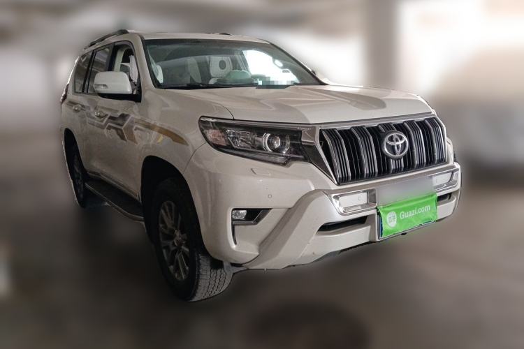 Used Toyota Prado 2019 3.5L Automatic TX-L Deluxe Edition with Rear-Mounted Spare Tire Front Right 45 Deg