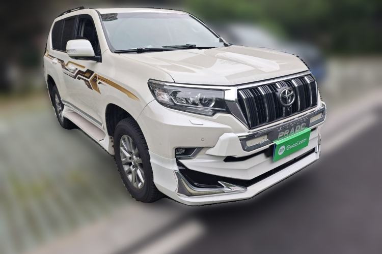 Used Toyota Prado 2019 3.5L Automatic TX-L Deluxe Edition with Rear-Mounted Spare Tire Front Right 45 Deg