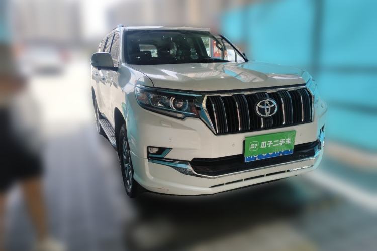 Used Toyota Prado 2019 3.5L Automatic TX-L Deluxe Edition with Rear-Mounted Spare Tire Front Right 45 Deg