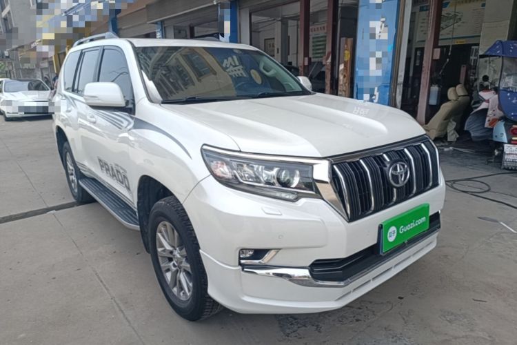 Used Toyota Prado 2019 3.5L Automatic TX-L Deluxe Edition with Rear-Mounted Spare Tire Front Right 45 Deg
