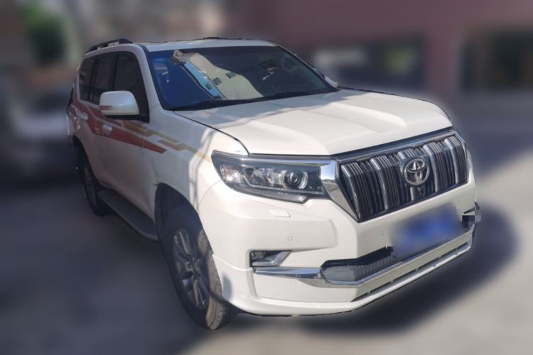 Used Toyota Prado 2019 3.5L Automatic TX-L Deluxe Edition with Rear-Mounted Spare Tire Front Right 45 Deg
