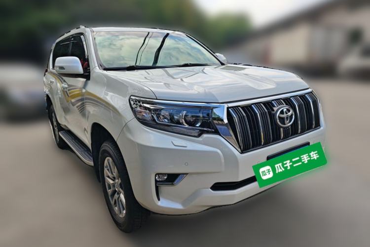 Used Toyota Prado 2019 3.5L Automatic TX-L Deluxe Edition with Rear-Mounted Spare Tire Front Right 45 Deg