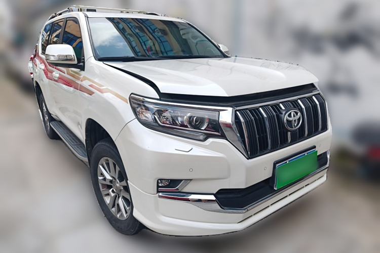 Used Toyota Prado 2019 3.5L Automatic TX-L Deluxe Edition with Rear-Mounted Spare Tire Front Right 45 Deg