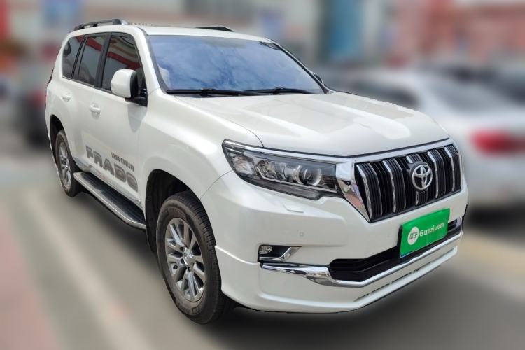 Used Toyota Prado 2019 3.5L Automatic TX-L Deluxe Edition with Rear-Mounted Spare Tire Front Right 45 Deg