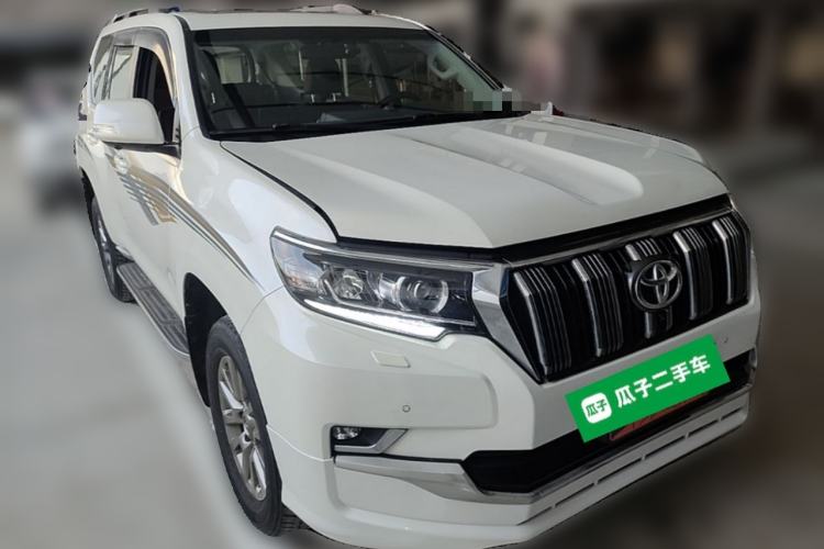 Used Toyota Prado 2019 3.5L Automatic TX-L Deluxe Edition with Rear-Mounted Spare Tire Front Right 45 Deg