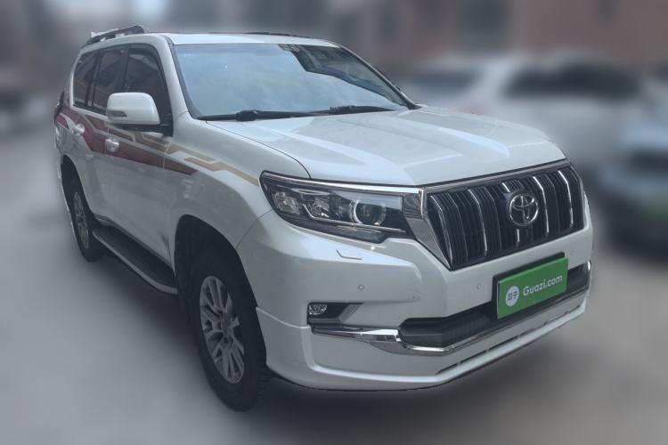 Used Toyota Prado 2019 3.5L Automatic TX-L Deluxe Edition with Rear-Mounted Spare Tire Front Right 45 Deg