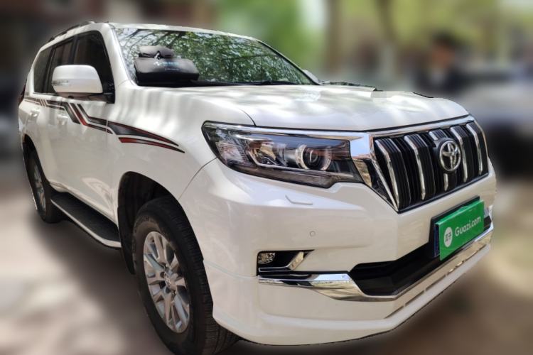 Used Toyota Prado 2019 3.5L Automatic TX-L Deluxe Edition with Rear-Mounted Spare Tire Front Right 45 Deg