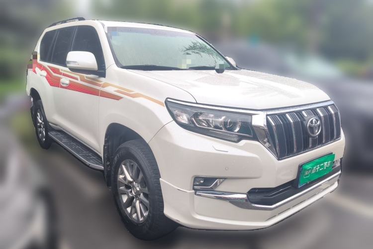 Used Toyota Prado 2019 3.5L Automatic TX-L Deluxe Edition with Rear-Mounted Spare Tire Front Right 45 Deg