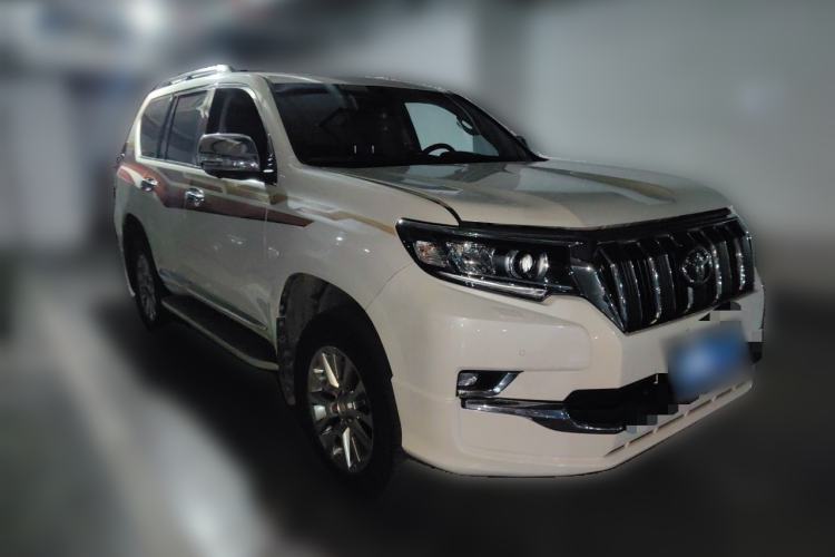 Used Toyota Prado 2019 3.5L Automatic TX-L Deluxe Edition with Rear-Mounted Spare Tire Front Right 45 Deg