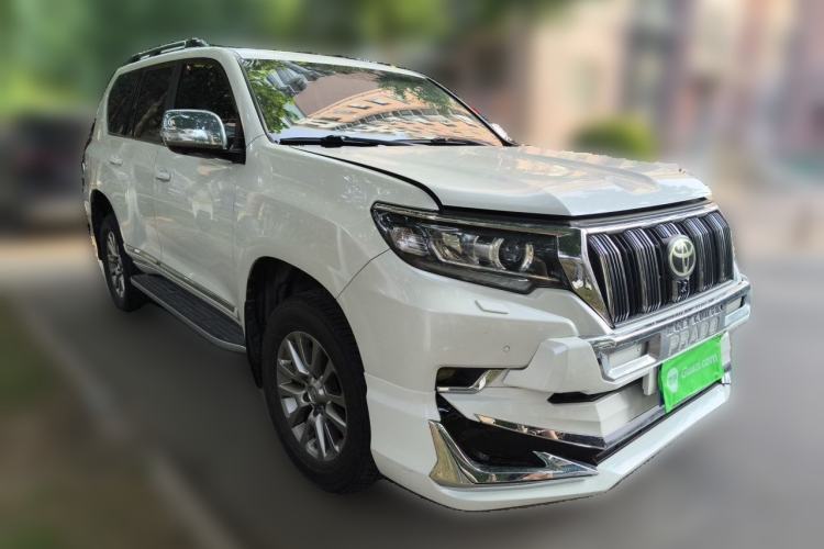 Used Toyota Prado 2019 3.5L Automatic TX-L Deluxe Edition with Rear-Mounted Spare Tire Front Right 45 Deg