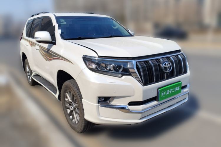 Used Toyota Prado 2019 3.5L Automatic TX-L Deluxe Edition with Rear-Mounted Spare Tire Front Right 45 Deg