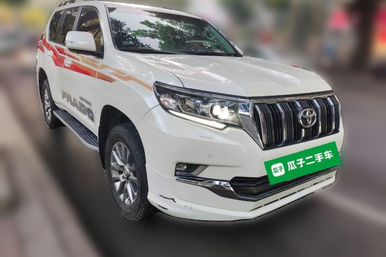 Used Toyota Prado 2019 3.5L Automatic TX-L Deluxe Edition with Rear-Mounted Spare Tire Front Right 45 Deg