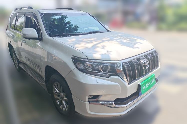 Used Toyota Prado 2019 3.5L Automatic TX-L Deluxe Edition with Rear-Mounted Spare Tire Front Right 45 Deg