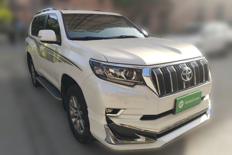 Used Toyota Prado 2019 3.5L Automatic TX-L Deluxe Edition with Rear-Mounted Spare Tire Front Right 45 Deg