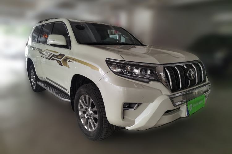 Used Toyota Prado 2019 3.5L Automatic TX-L Deluxe Edition with Rear-Mounted Spare Tire Front Right 45 Deg