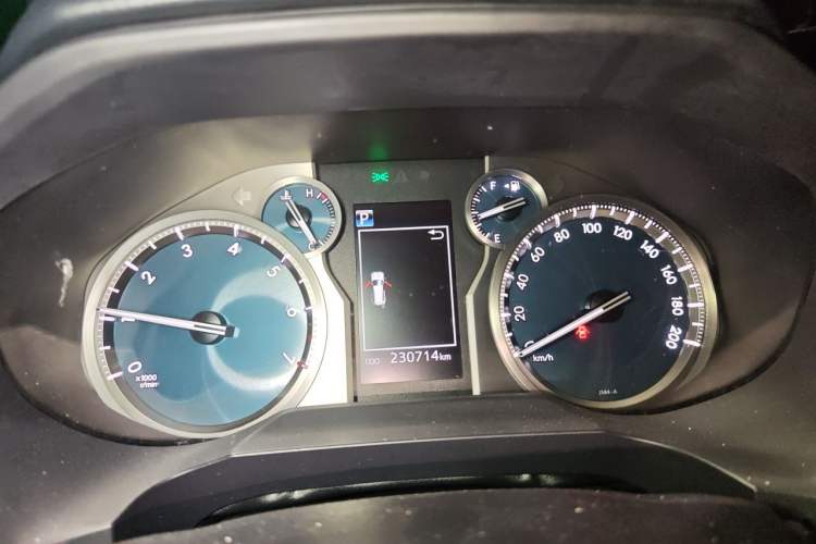 Used Toyota Prado 2019 3.5L Automatic TX-L Deluxe Edition with Rear-Mounted Spare Tire Instrument Cluster