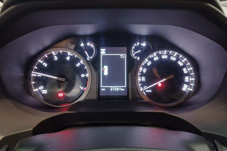Used Toyota Prado 2019 3.5L Automatic TX-L Deluxe Edition with Rear-Mounted Spare Tire Instrument Cluster