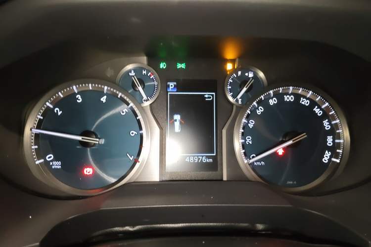 Used Toyota Prado 2019 3.5L Automatic TX-L Deluxe Edition with Rear-Mounted Spare Tire Instrument Cluster