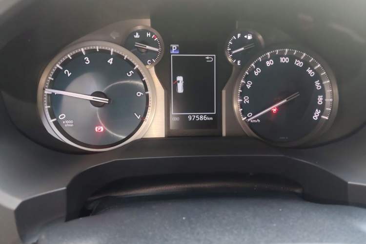Used Toyota Prado 2019 3.5L Automatic TX-L Deluxe Edition with Rear-Mounted Spare Tire Instrument Cluster