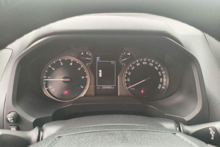 Used Toyota Prado 2019 3.5L Automatic TX-L Deluxe Edition with Rear-Mounted Spare Tire Instrument Cluster