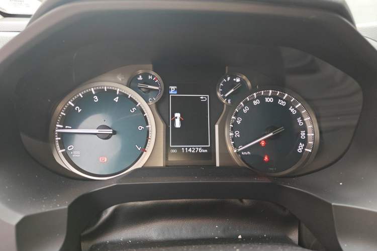 Used Toyota Prado 2019 3.5L Automatic TX-L Deluxe Edition with Rear-Mounted Spare Tire Instrument Cluster