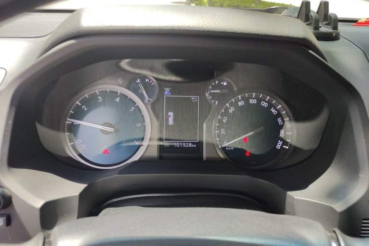 Used Toyota Prado 2019 3.5L Automatic TX-L Deluxe Edition with Rear-Mounted Spare Tire Instrument Cluster