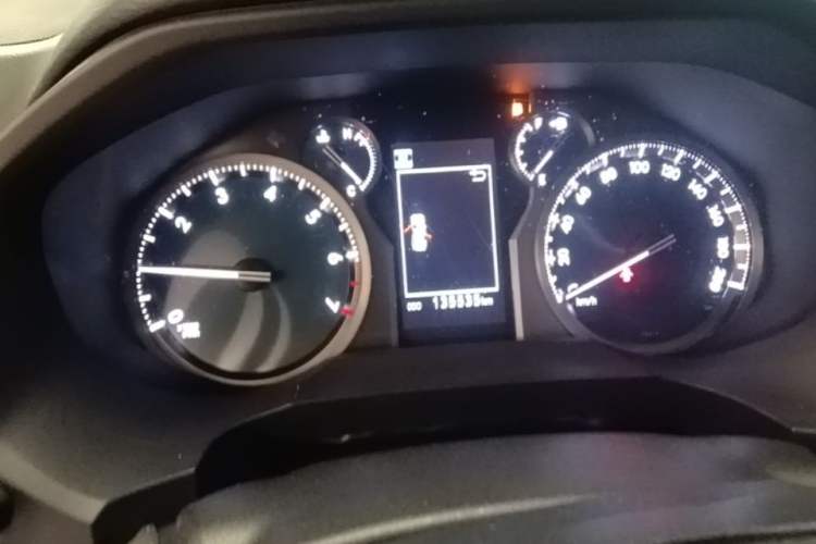 Used Toyota Prado 2019 3.5L Automatic TX-L Deluxe Edition with Rear-Mounted Spare Tire Instrument Cluster