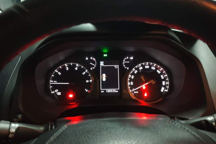 Used Toyota Prado 2019 3.5L Automatic TX-L Deluxe Edition with Rear-Mounted Spare Tire Instrument Cluster