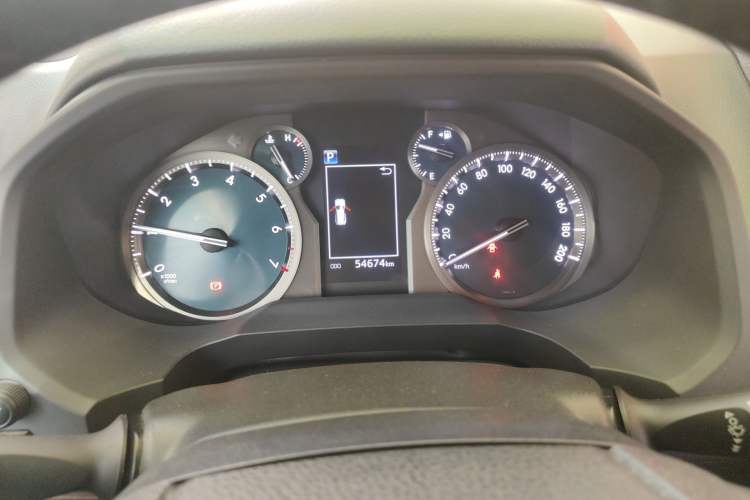 Used Toyota Prado 2019 3.5L Automatic TX-L Deluxe Edition with Rear-Mounted Spare Tire Instrument Cluster