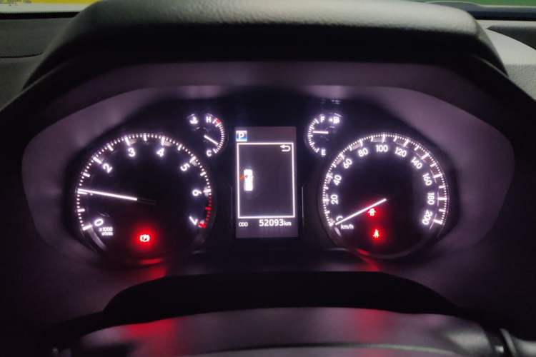 Used Toyota Prado 2019 3.5L Automatic TX-L Deluxe Edition with Rear-Mounted Spare Tire Instrument Cluster