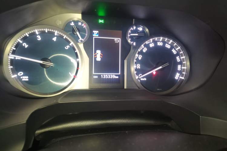 Used Toyota Prado 2019 3.5L Automatic TX-L Deluxe Edition with Rear-Mounted Spare Tire Instrument Cluster