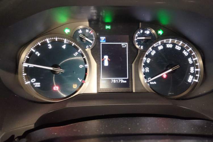 Used Toyota Prado 2019 3.5L Automatic TX-L Deluxe Edition with Rear-Mounted Spare Tire Instrument Cluster