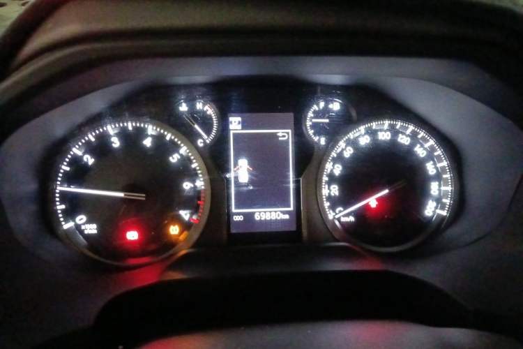 Used Toyota Prado 2019 3.5L Automatic TX-L Deluxe Edition with Rear-Mounted Spare Tire Instrument Cluster